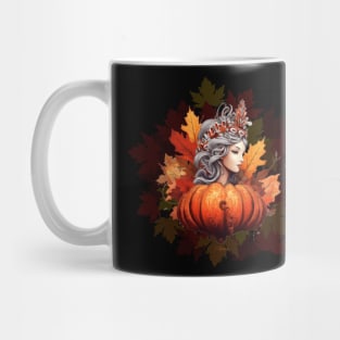 Pumpkin Lady Mug
